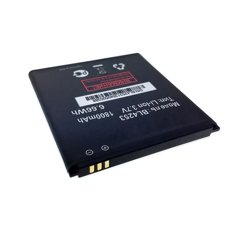 SIYAA оригинальный мобильный телефон батарея для Fly IQ443 BL4253 BL 4253 Li Ion Батарея 1800 mAh