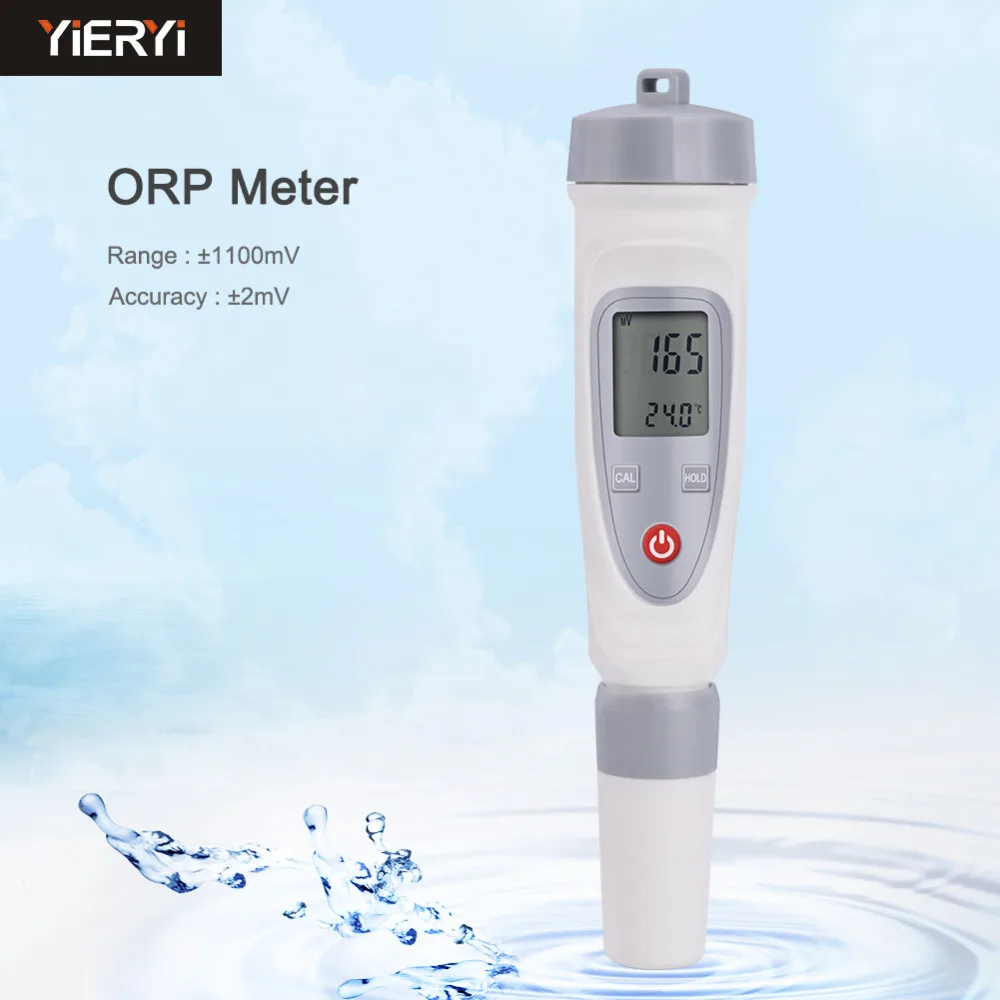 

Digital ORP Test Pen Oxidation Reduction Potential Tester Display Pen Built-in Electrode ORP-BL Water Quality Tester Pen