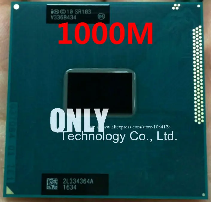 Оригинальный процессор Intel Celeron 1000M 1 8 ГГц L3 2 м двухъядерный G2/rPGA988B бесплатная
