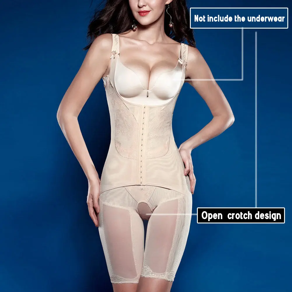 Women Slimming Underwear Magnetic Corset Shapewear Tummy Body Shaper Control Postpartum Thigh Waist Corsets Bodysuit For women body shaper