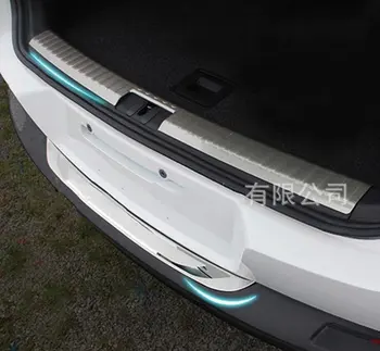 

1 PC Stainless Steel Car Rearguards Trunk Inner Rear Tail Box Bumper Pedal Plate Panel For Volkswagen Tiguan 2010 Car Styling