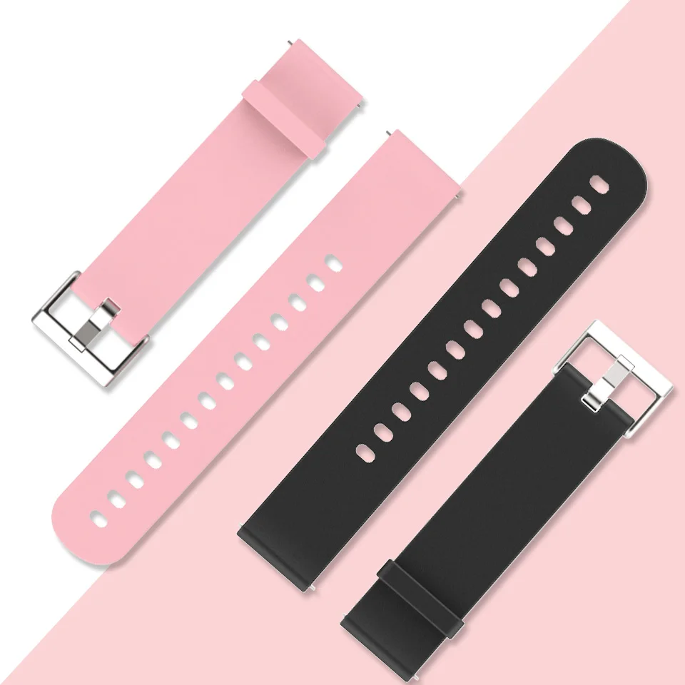 Mijobs 20 мм спортивный силиконовый ремешок на запястье для Xiaomi Huami Amazfit Bip BIT PACE Lite Youth
