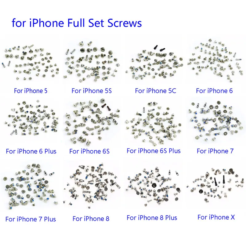 for iPhone Full Set Screws-001