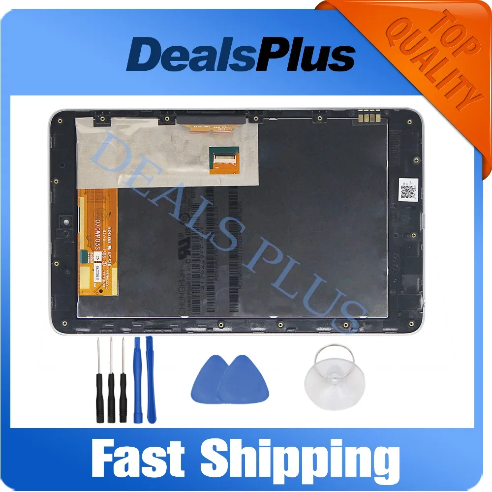 Replacement New LCD Display Touch Screen Frame Assembly For Asus Google Nexus 7 Nexus7 2012 ME370T
