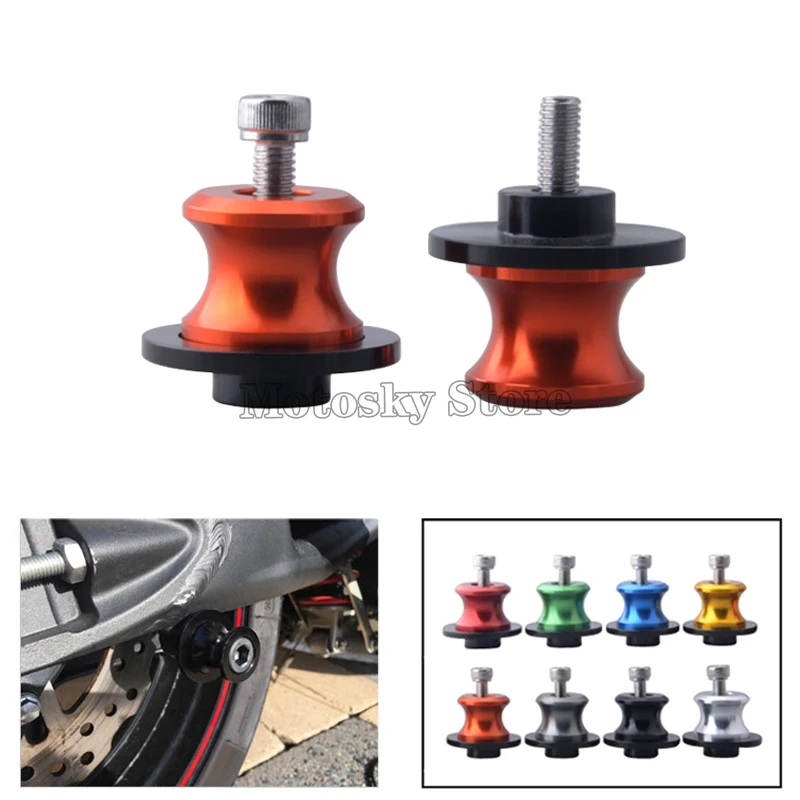 

Motorcycle Swingarm Spools Slider Stand Screw Slider stand 6mm Accessories For yamaha MT-03 MT03 MT 03 2006-2015 2016