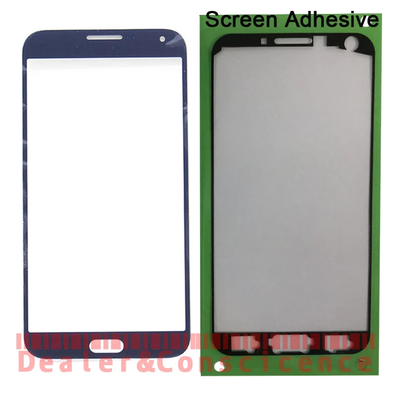 

10PCS For Samsung Galaxy E7 E700 E700F E7000 SM-E700F Front Glass Lens 5.5" Touch Screen LCD Outer Panel Replacement Part+Glue