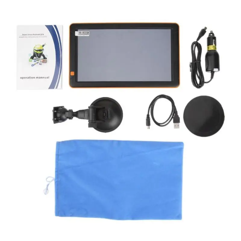 9 дюймов Bluetooth WiFi Android Автомобильный gps навигатор FM ночное видение AV в 512 М+ 16 г