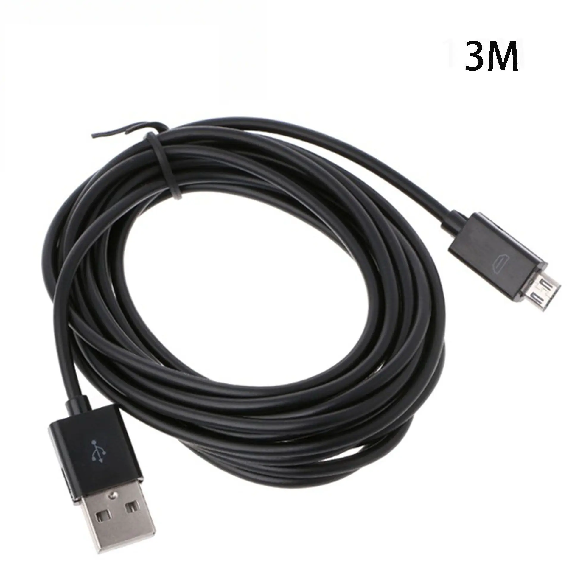 Micro USB кабель зарядного устройства для PS4/Xbox один контроллер шнур питания для sony Playstation 4 геймпад игровые аксессуары - Цвет: 3M