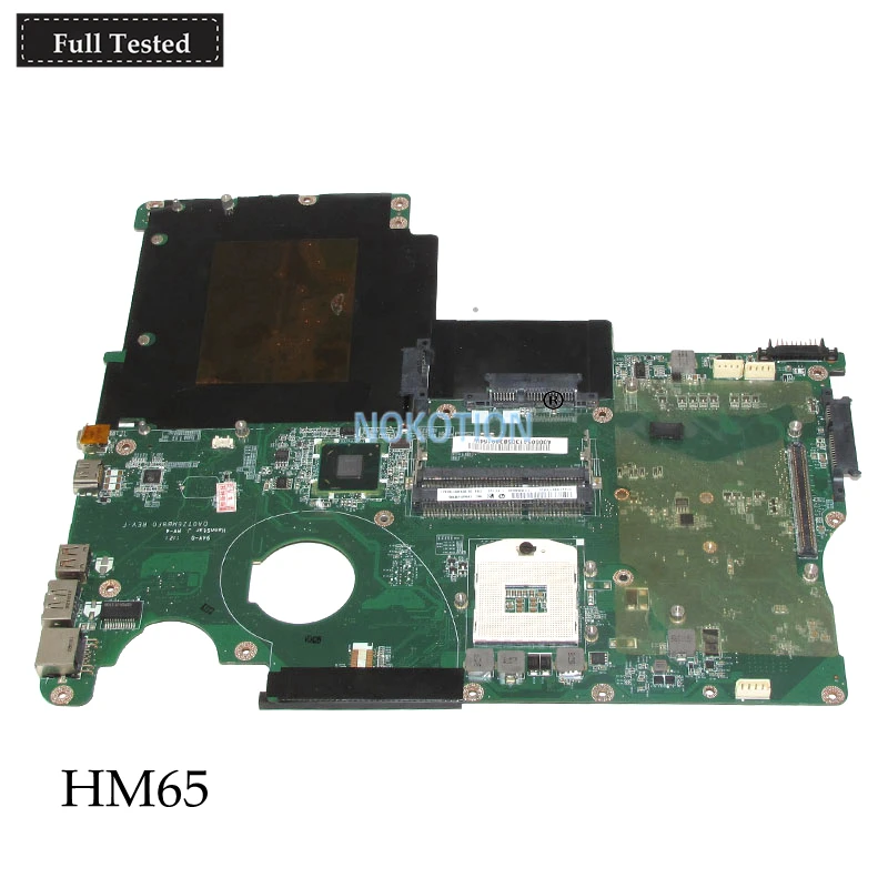  NOKOTION A000054130 DA0TZ6MB8F0 Main board Für toshiba satellite X500 P500 Laptop motherboard HM65 