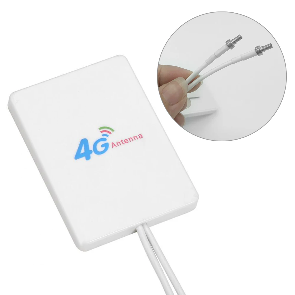 3M Wire 88dBi TS9 CRC9 SMA Connector 4g LTE Antenna Panel Double Slider Connector for Huawei 3G 4G LTE Modem Router Antenna