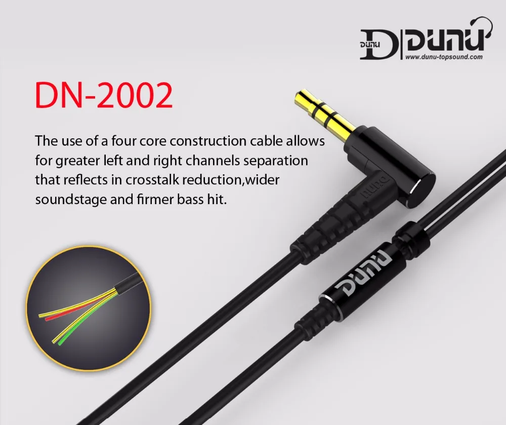 DUNU DN2002 HiFi наушники 2BA+ 2 динамические гибридные 4 драйвера IEM Наушники с разъемом MMCX DN-2002 DN 2002 TOPSOUND