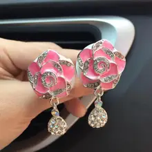 Продаж автомобиль-Стайлинг автомобиля многоцветковые цветок воздуха на выходе Ароматные Духи клип автомобильный освежитель воздуха, диффузор духи освежитель воздуха в машину ароматизатор в машину ароматизаторы для авто