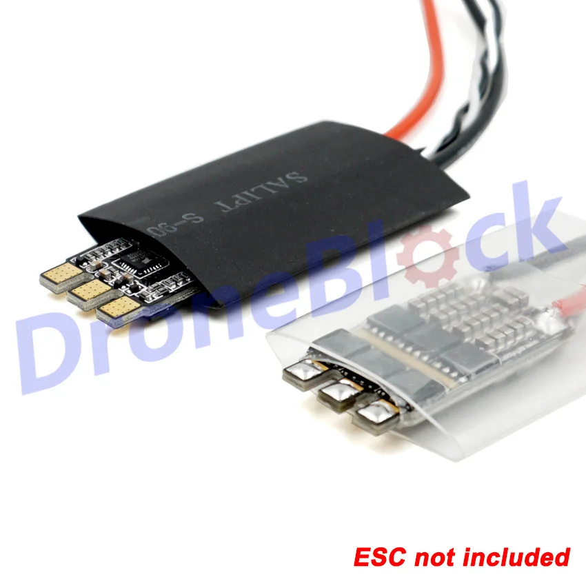 

1m ESC Heat Shrink Tube Transparent Black Wrap Electrical Insulation Protection D18mm D25mm for FPV Racing Drone Quadcopter RC