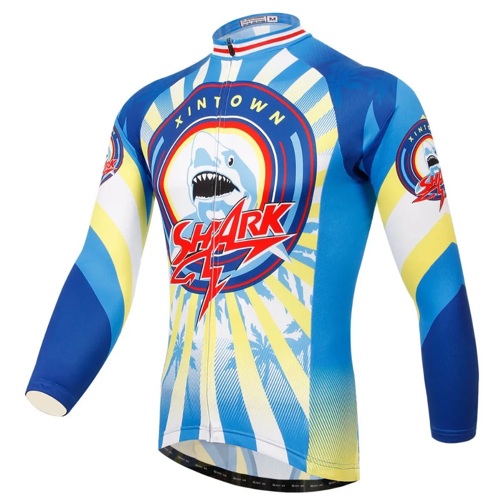 

XINTOWN Men/Women Cycling Long Sleeves Jersey Ciclismo Clothing MTB Jersey Quick Dry Breathable Mountain Bicycle Jerseys