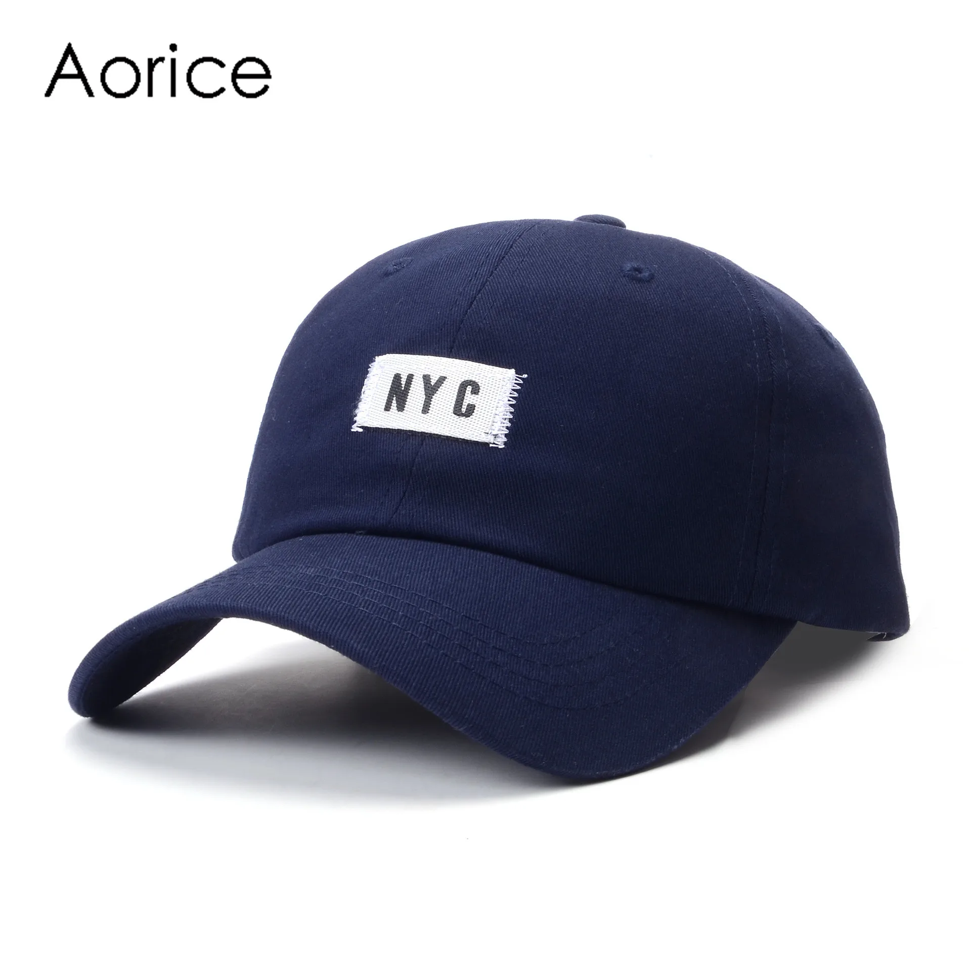 

Aorice CF975 2019 New NYC Spring and Summer Caps Casual Wild Trend Embroidery Men and Women Cotton Baseball Hat