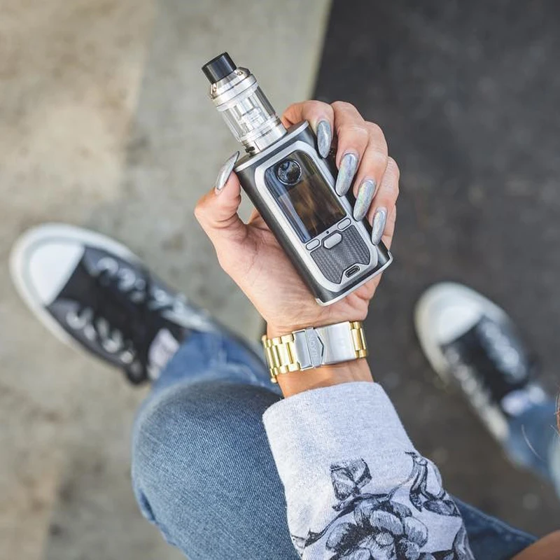Оригинал Lost vape Modefined Lyra 200 Вт Комплект Sub Ом Танк box mod vaper 18650 Набор с электронной
