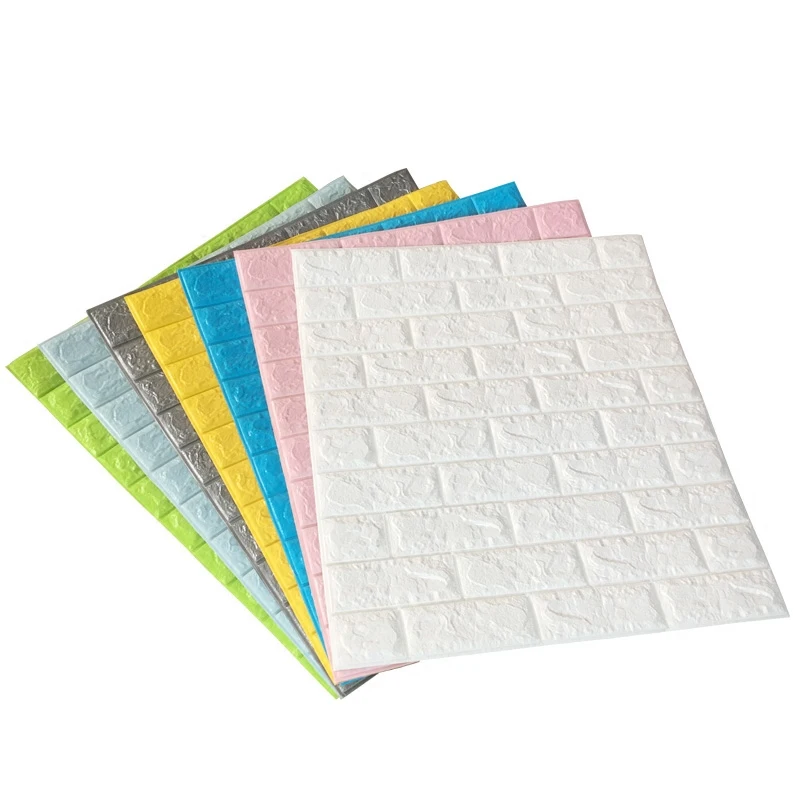 Self adhesive Waterproof TV Background Brick Wallpapers 3D Wall Sticker Living Room Wallpaper Mural Bedroom Decorative Stickers Self adhesive Waterproof TV Background Brick Wallpapers 3D Wall Sticker Living Room Wallpaper Mural Bedroom Decorative Stickers