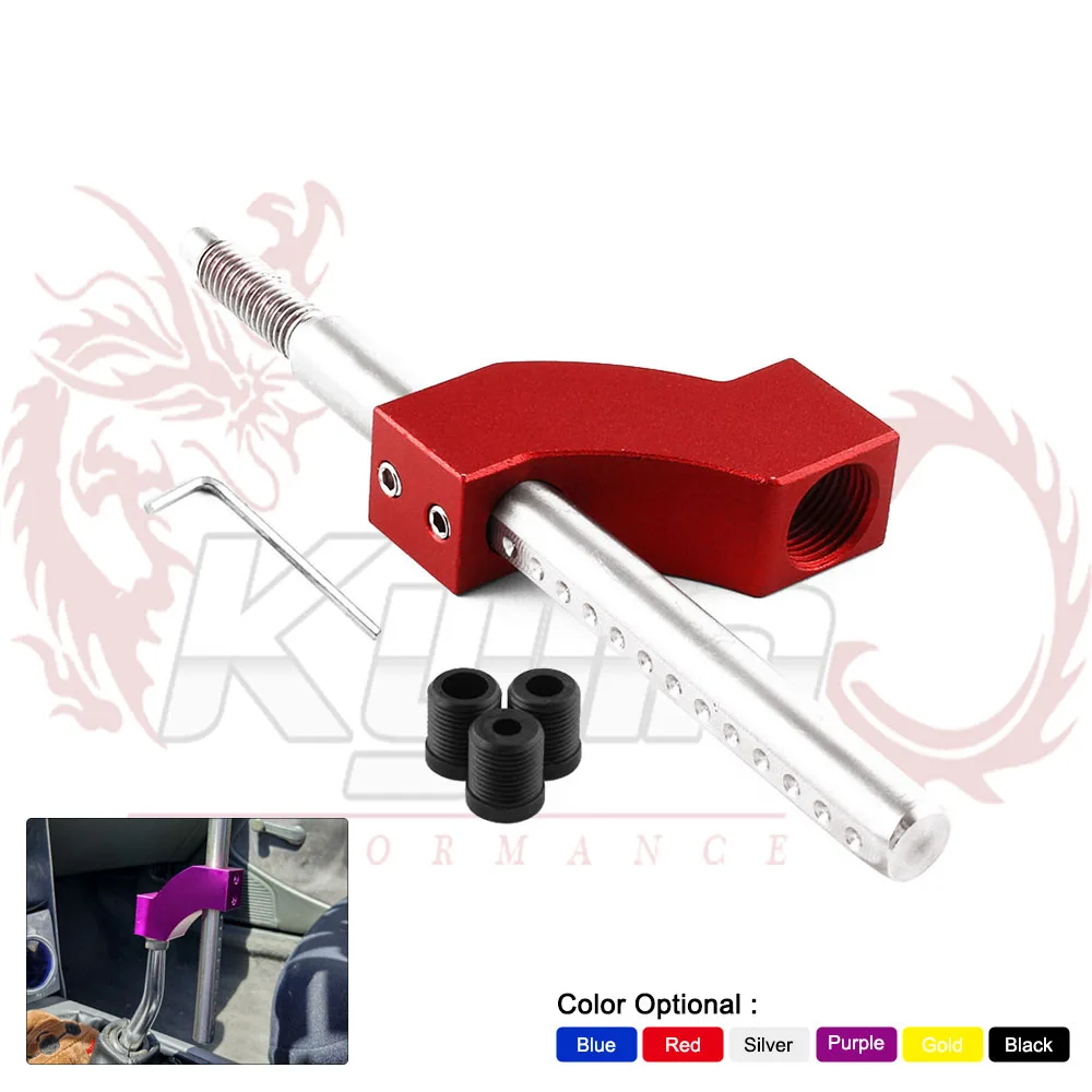 

Adjustable Shift Lever Shift Knob Extender Short Shifter Extension Adapter Universal for (10X1.5) Gear Knob N-SK055