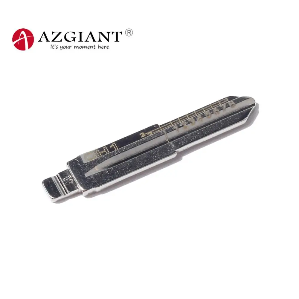 

Metal Engraved Line CH1 2 in 1 LiShi Scale Shearing Teeth Blank Car Key Blade NO.40 for Chevrolet Captiva/Epica