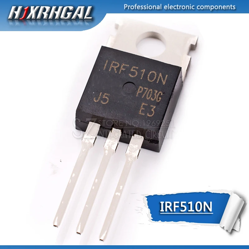 10 шт IRF510N К-220 IRF510NPBF IRF510 | Электронные компоненты и принадлежности