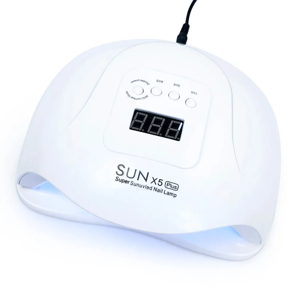

72W UV Lamp SUN X5 Plus LED Nail Dryer For All Gel Polish Sun Light Infrared Sensor 10s / 30s / 60s / 99s Timer Smart Manicure