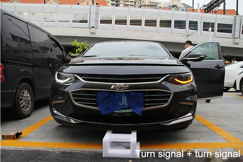 Автомобильные фары для Chevrolet Malibu XL светодиодный фар DRL H7 ксеноновая лампа Plug And Play дизайн светодиодный головной свет