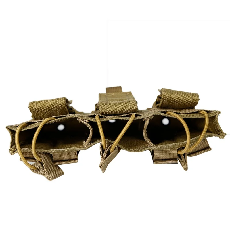1000D нейлоновый тактический molle тройной Открытый Чехол для журналов быстрая Военная Пейнтбольная техника AK AR M4 FAMAS Mag Pouch