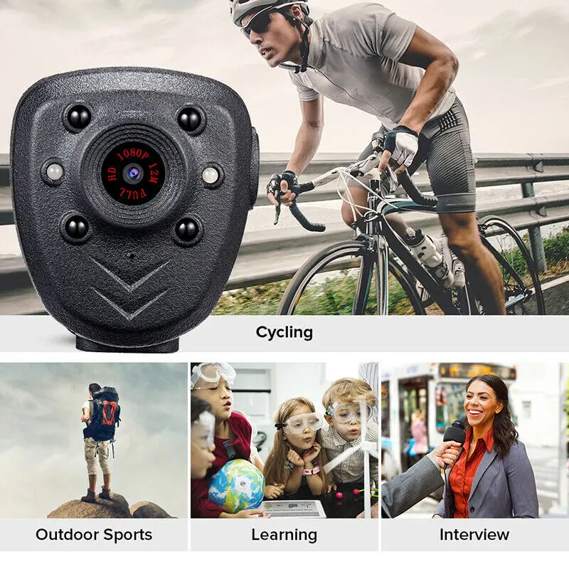  HD 1080P Mini Camera Micro Body Camera video Recording Digital Camcorder Cam Infrared Night Vision 