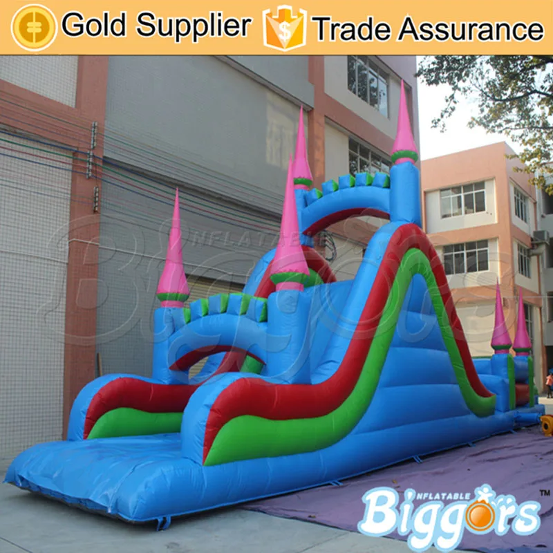 

Yard obstacle equipment inflatable course challenge, sport games inflatable obstacle course with slide