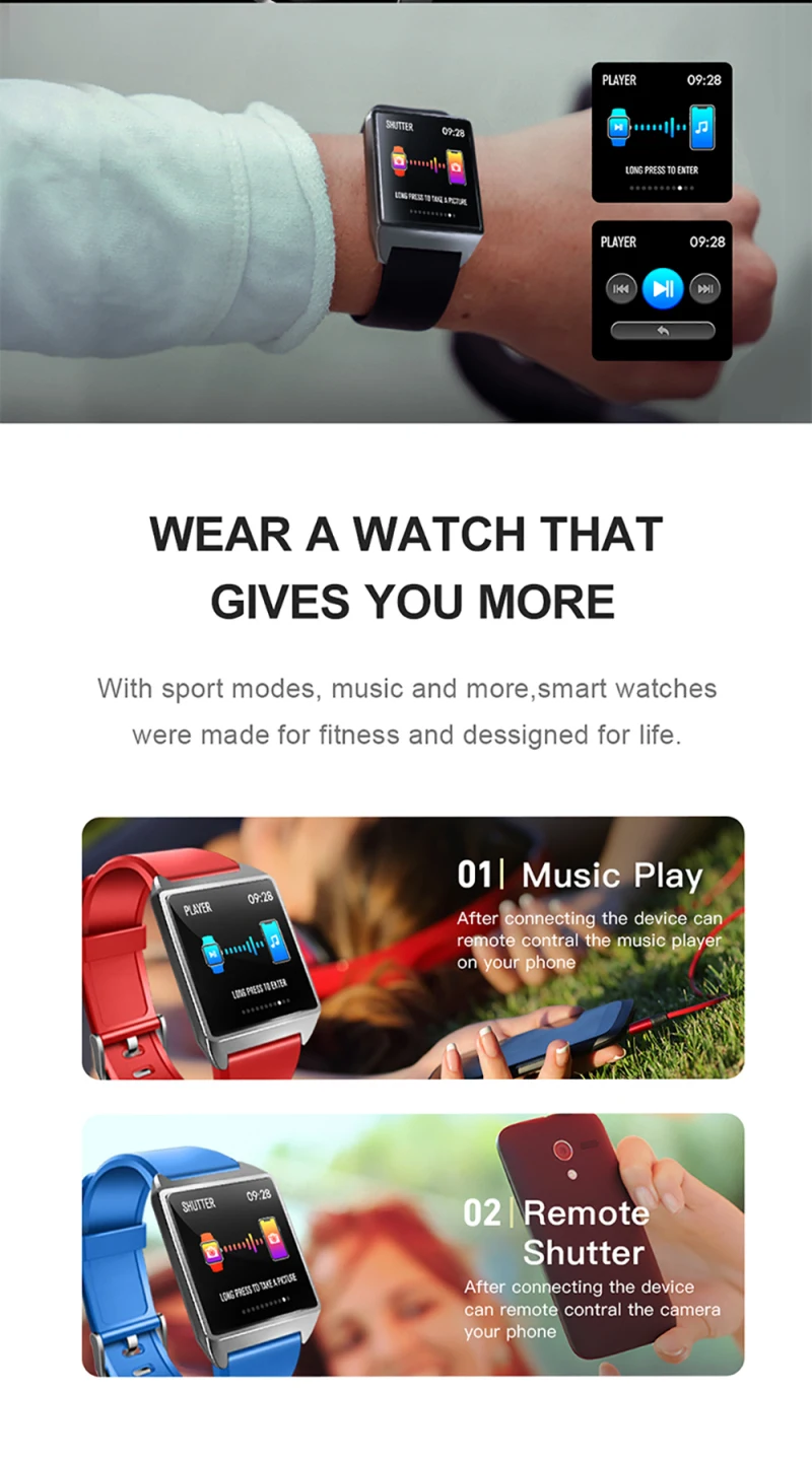 DW-Wogesup W2 Смарт-часы gps Bluetooth спортивный пульсометр кровяное давление smartwatch Водонепроницаемый Фитнес-трекер Смарт-браслет