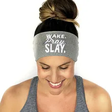 Женская лента для волос для йоги, Спортивная эластичная повязка на голову, аксессуары для танцев, йоги, бега, велоспорта, дышащий головной платок