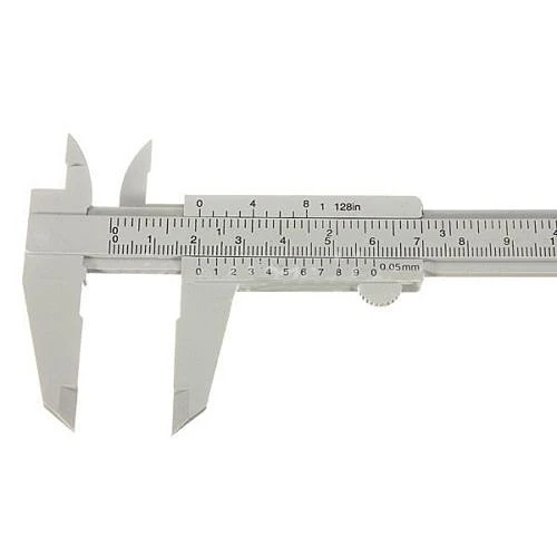 150mm Sliding Vernier Caliper Plastic Measure Ruler Gauge Dual Scale` 