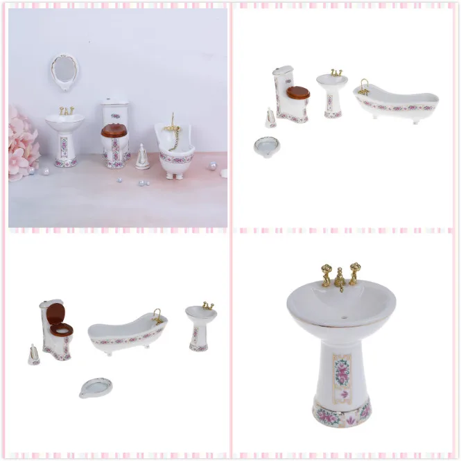 DOLLHOUSE Miniatures 1:12 Scale Miniature Resin Bathroom Scale High Detail 
