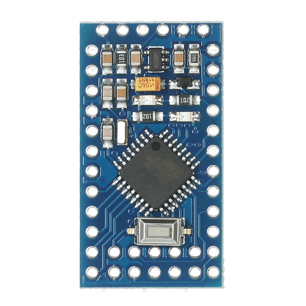 Плата микроконтроллера Pro Mini ATmega328P 5 в 16 МГц модуль для Arduino с контактными