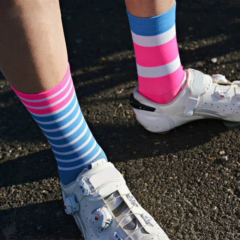 4 пар/лот высокое качество профессиональные велосипедные носки мужские женские дорожные велосипедные носки Открытый для езды на гоночном велосипеде Компрессионные носки