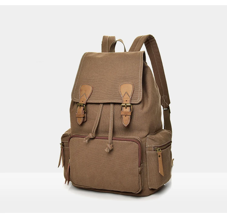 Высокое качество для мужчин рюкзак винтаж ткань Mochila Feminina дорожные сумки большой ёмкость ноутбука черный мужской BackBag