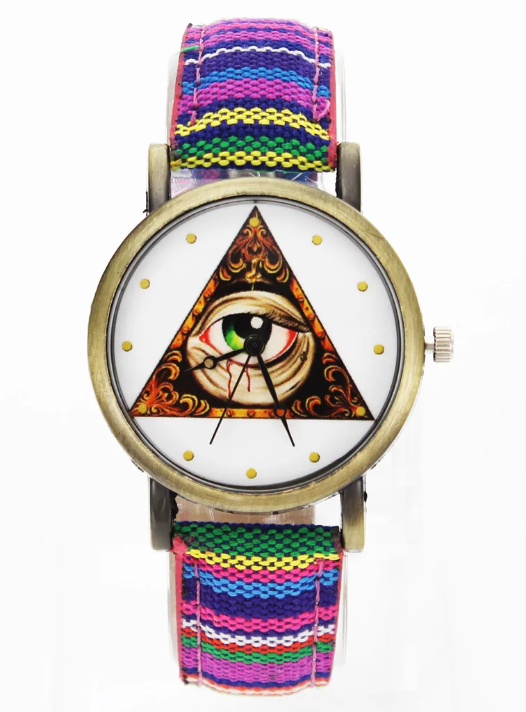 Eye Of God Angel Eyes Watches Men Women Christian Jesus Religious