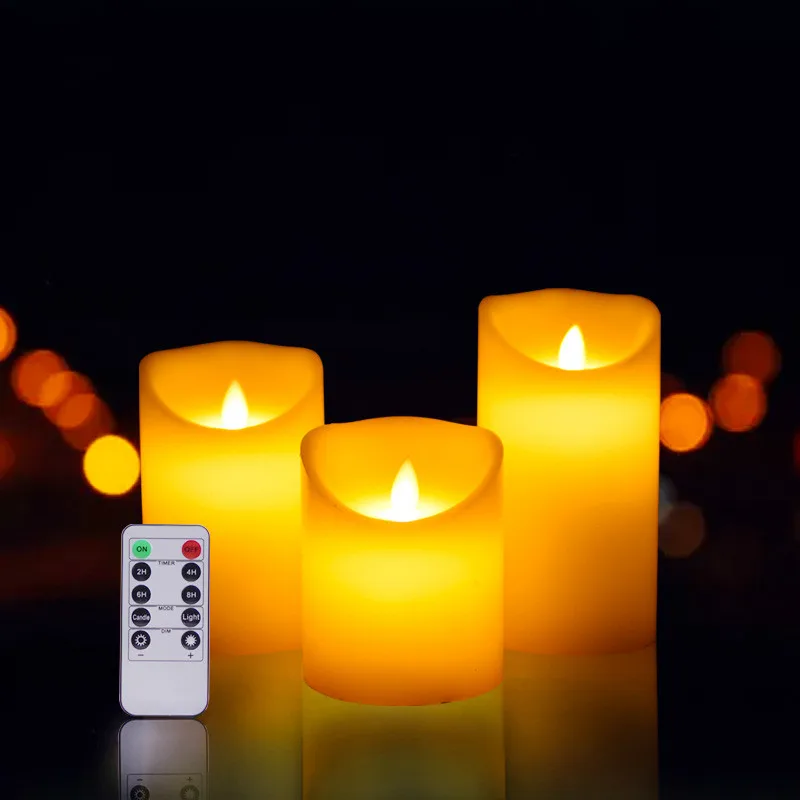 JSEX LED Electronic Candle Rechargeable Fake Candle Smart Candles