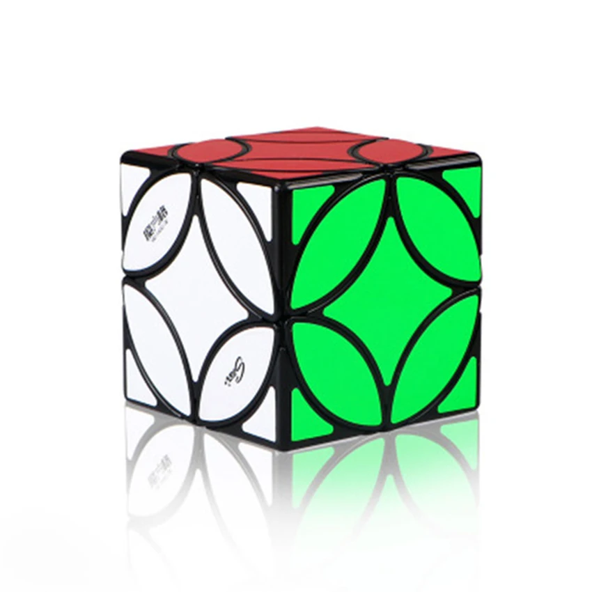 

QiYi Mofangge Copper Coin Cube Strange Shape Ancient Coin Magic Cube Funny Speed Cube Puzzle Educational Toy for Children