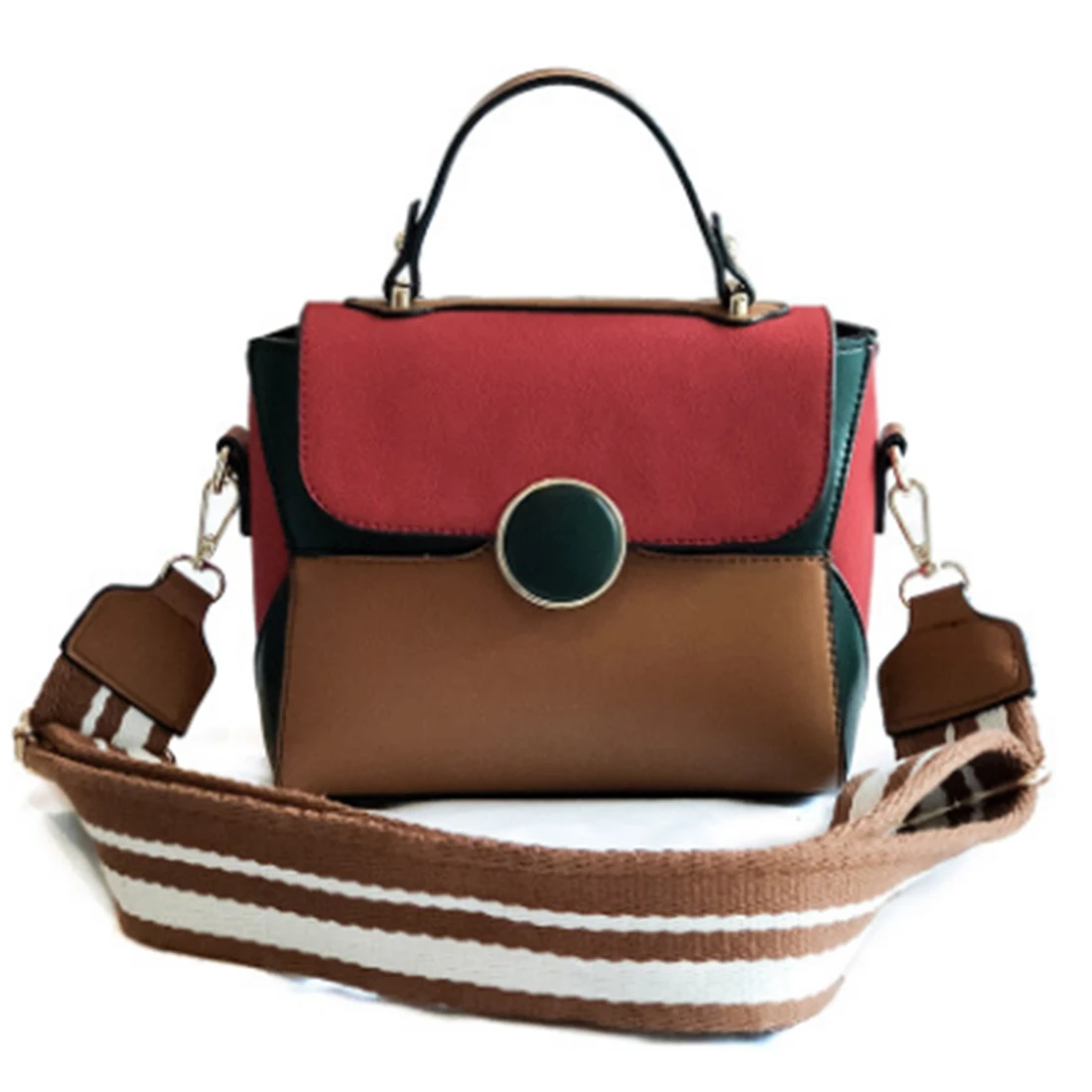

high quality suede women handbags fashion panelled female crossbody bags patchwork tote bags ladies casual top handle bags 2017