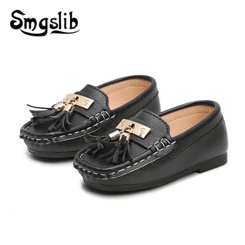 

Kids Shoes Children Loafers Boys Pu Leather Moccasin 2020 New Arrival Toddlers Tassel Shoes For Girl Casual Shoes Flats Sneakers