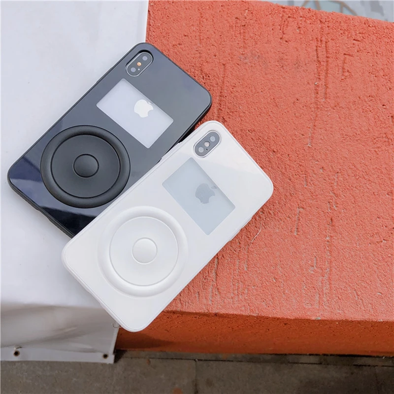 

Ins Music Player Coque For Iphone 7 8 7 Plus 8 Plus Cover Soft TPU Shell For Iphone 6 6s 7plus 8plus X XS Cases For Iphone XS 10