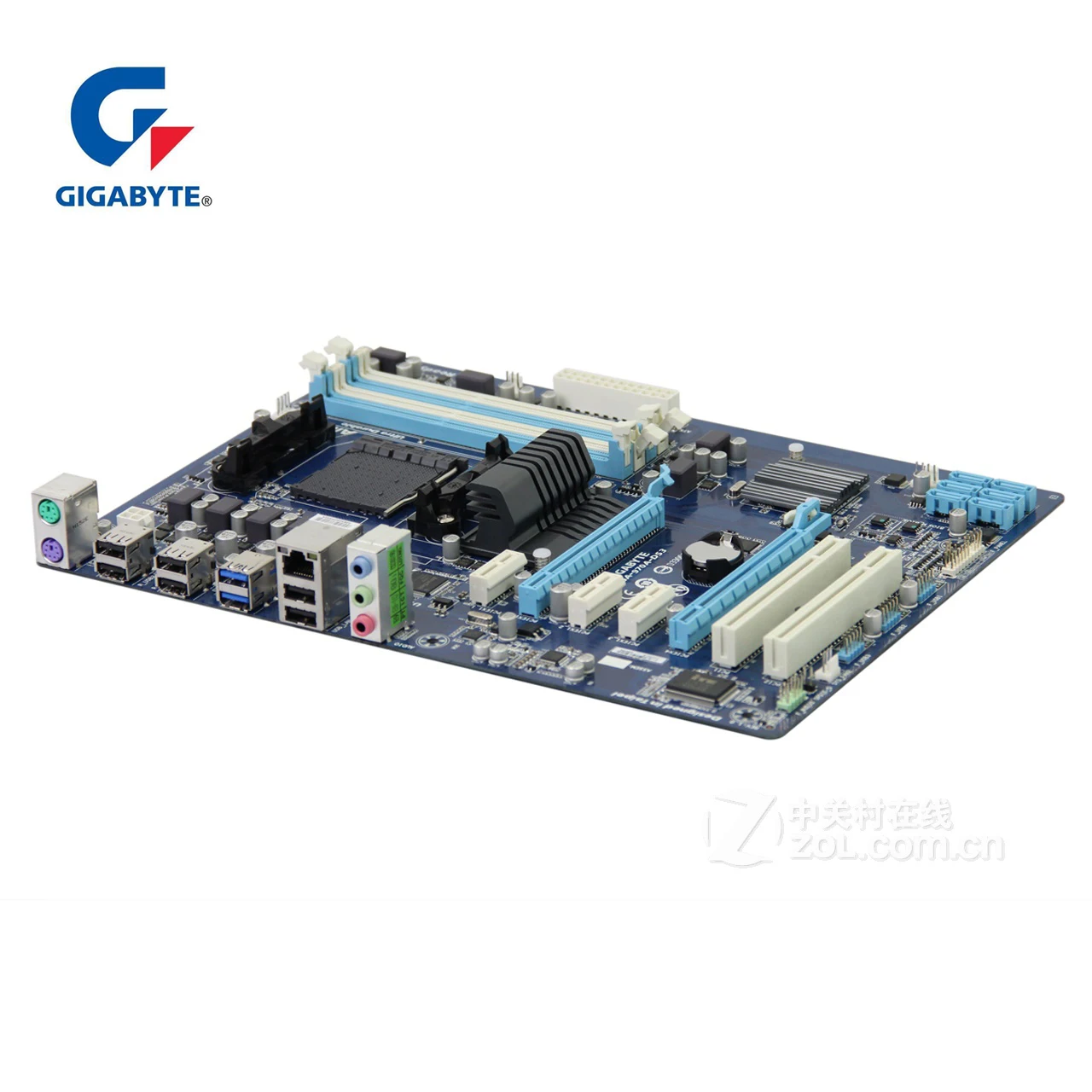 Оригинальная Материнская плата Gigabyte DDR3 DIMM USB3.0 32G 970A 970 настольная материнская SATA