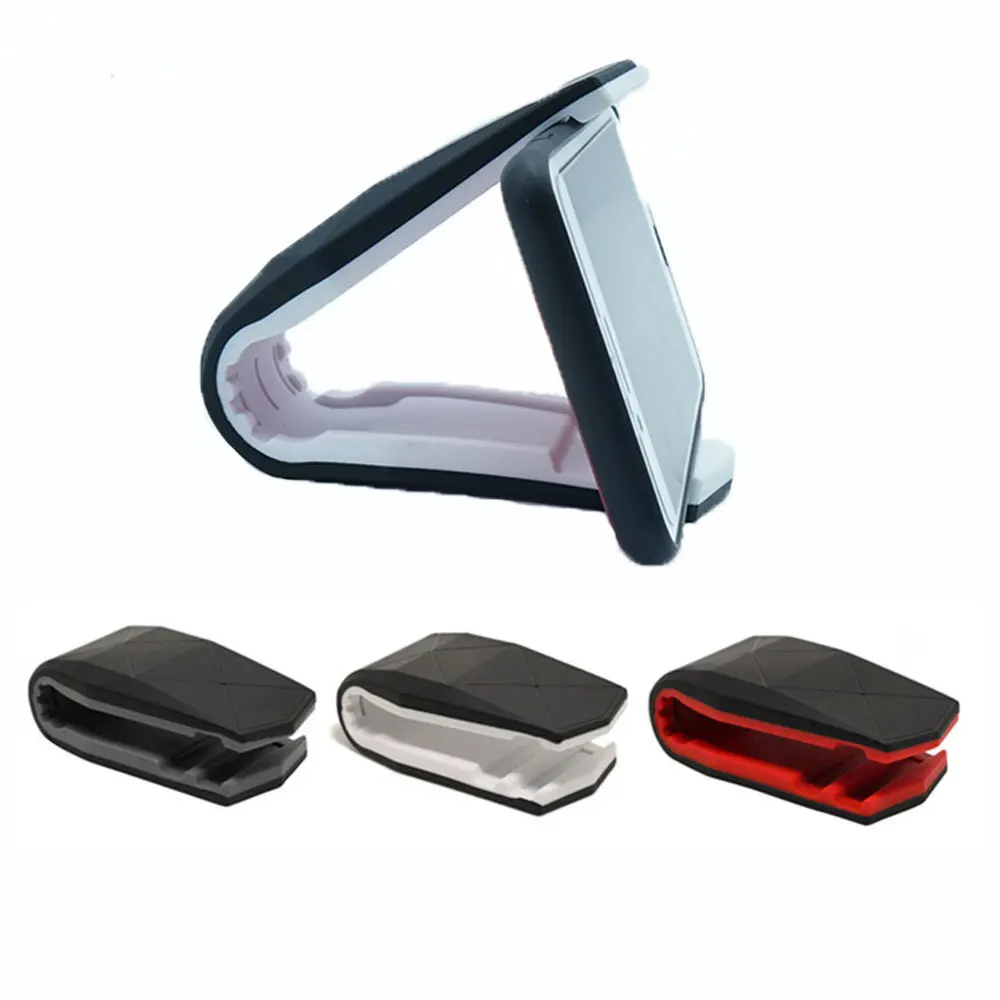 HX crocodile Dashboard Phone Holder Adjustable Clip Mount Car Universal