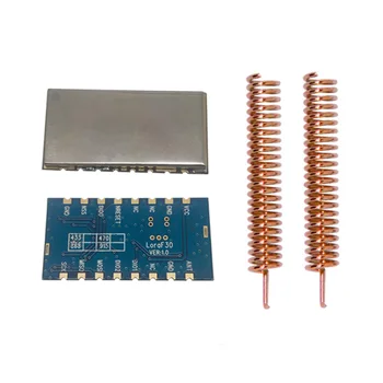 

4pcs Lora1276F30+Spring antenna 868mhz Arduino Demo Code 27dBm 500mW sx1276 6Km to 8Km 868mhz/915mhz LORA Module