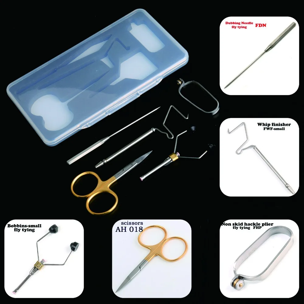 Buy Free shipping 5pcs/set well made fly tying tool