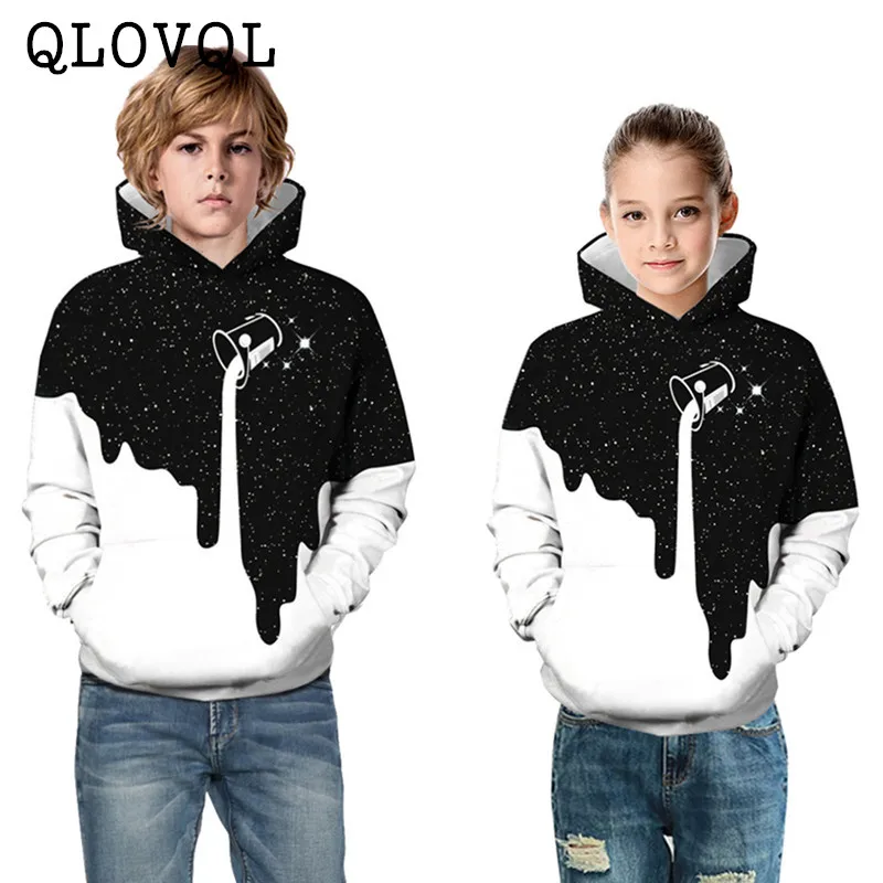 

3d Hoodies Boys Sweatshirts Cartoon Hoody Casual Print Full ColoredT-shrits Pullover Streetwear
