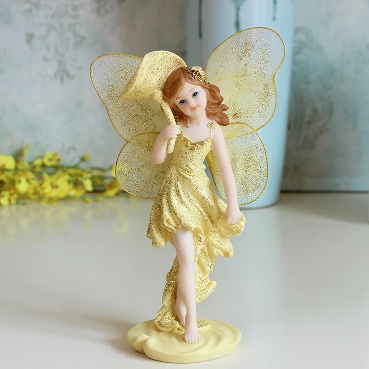  Pastoral Resin Beautiful Angel Doll Ornaments Crafts Home Livingroom Bedroom Furnishing Deocration  - 32894272888