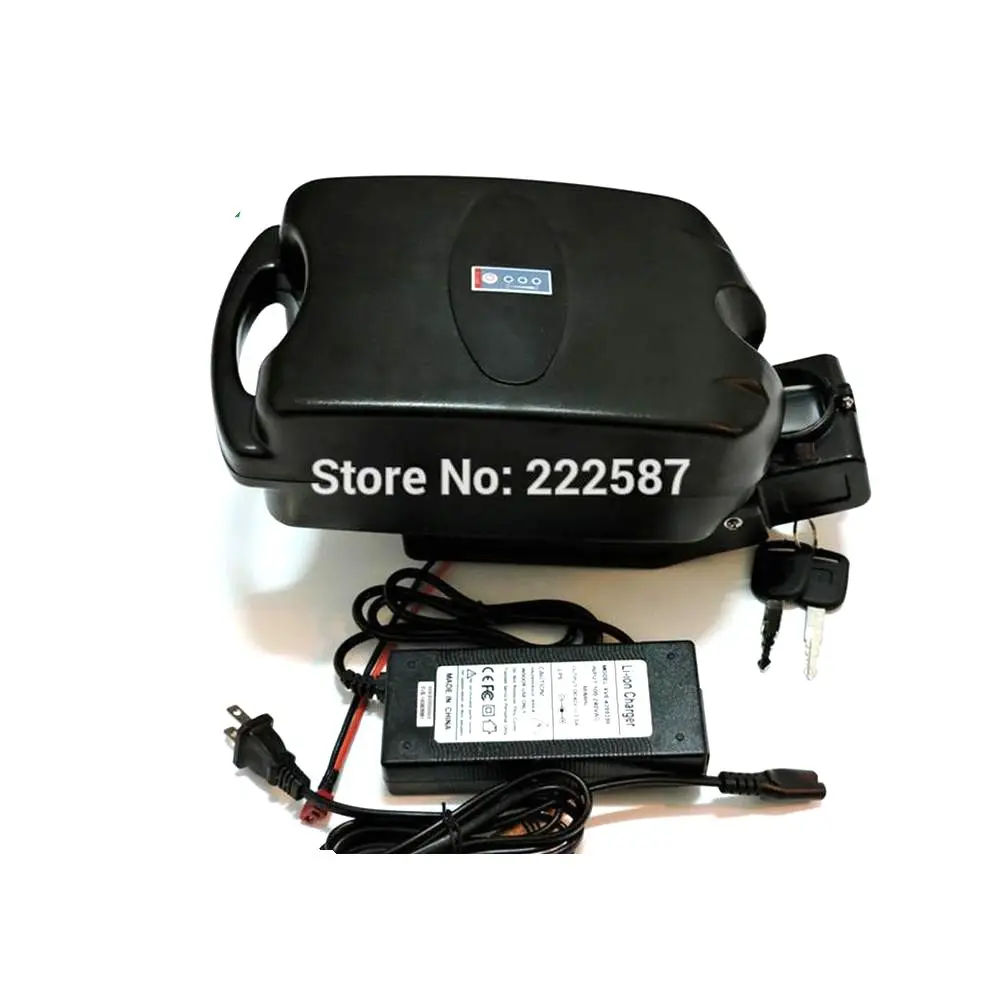 

Great 750W 48V 13AH Lithium Battery for Electric Bike ebike Li-ion Battery with Case Ebike battery BMS and charger