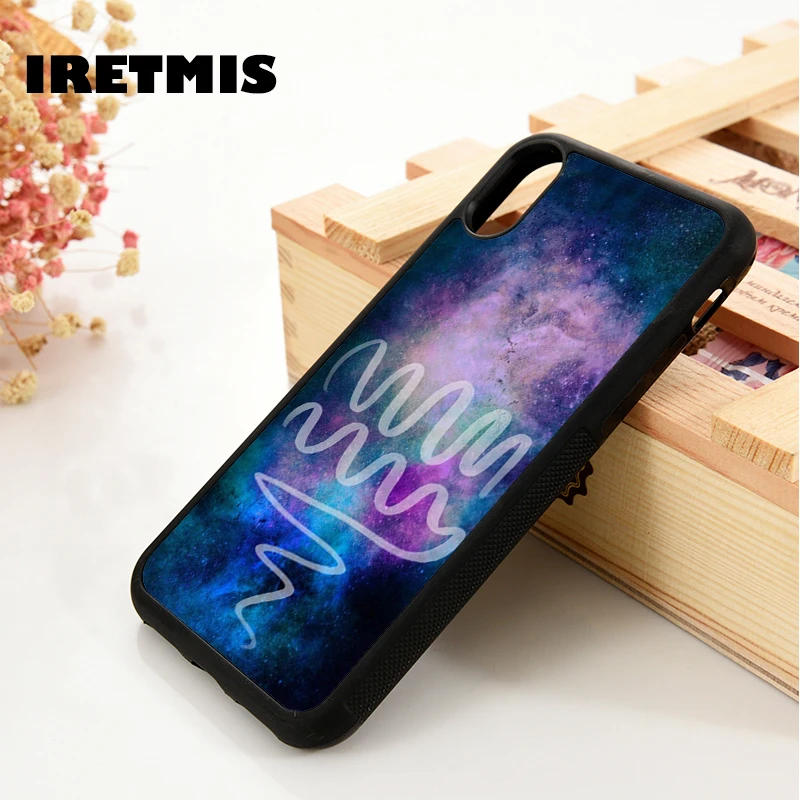Чехол для телефона Iretmis 5 5S SE 6 6S чехол iPhone 7 8 plus X Xs 11 Pro Max XR значок Водолея звезда